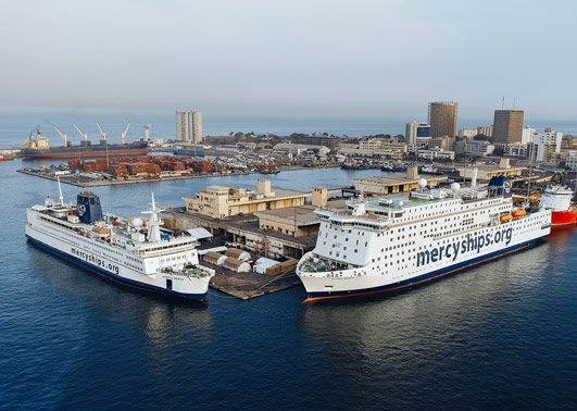 Mercy Ships Danmark og Danske Rederier slår dørene op: Velkommen til hospitalsskibenes forunderlige verden ​